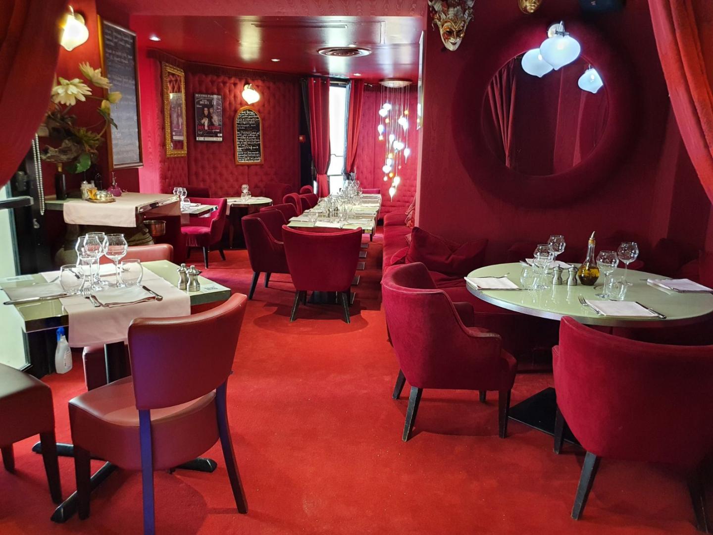 Romantic restaurant Paris 2