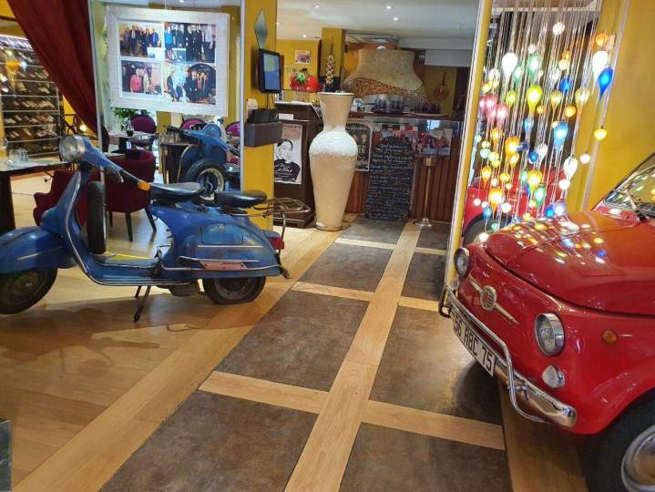Restaurant italien au cadre atypique Paris
