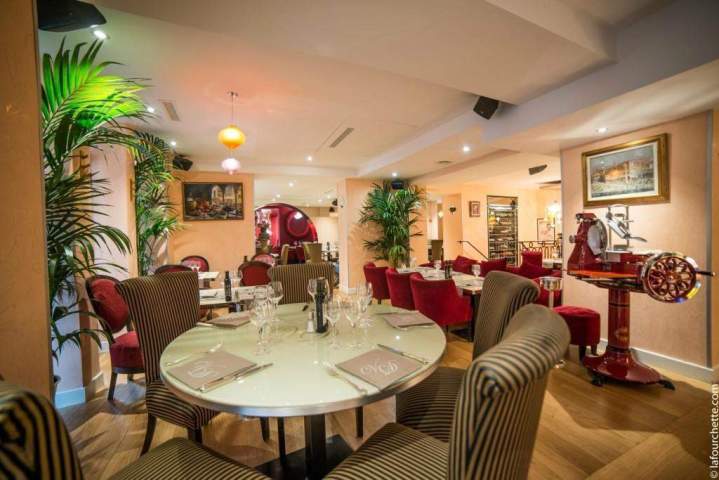 Restaurant italien chic Paris